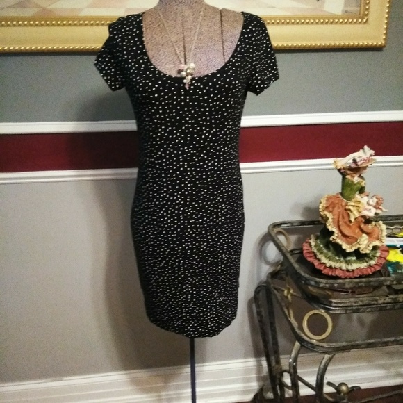 polka dot dress for work